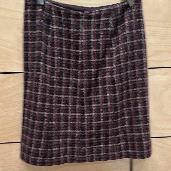💯 Authentic Chanel Tweed Skirt Fall/Winter 2002