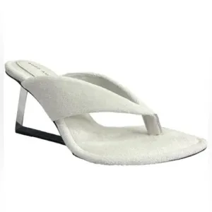 🤍 NIB! Terry High Heel Lucite Sandals