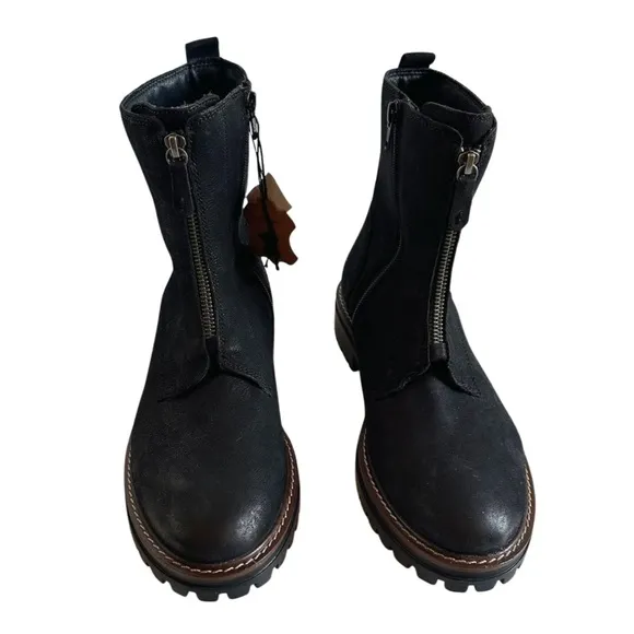 ✨ NWT Alberto Torresi Leather Ankle Booties Women's Size 9/ EU 40 ✨