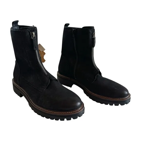 ✨ NWT Alberto Torresi Leather Ankle Booties Women's Size 9/ EU 40 ✨
