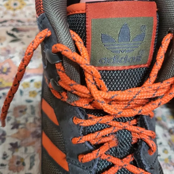 🌜 ☆ Rare Find☆ Adidas Marathon TR Mid High Top Hiking Sneaker Boots size 11.5