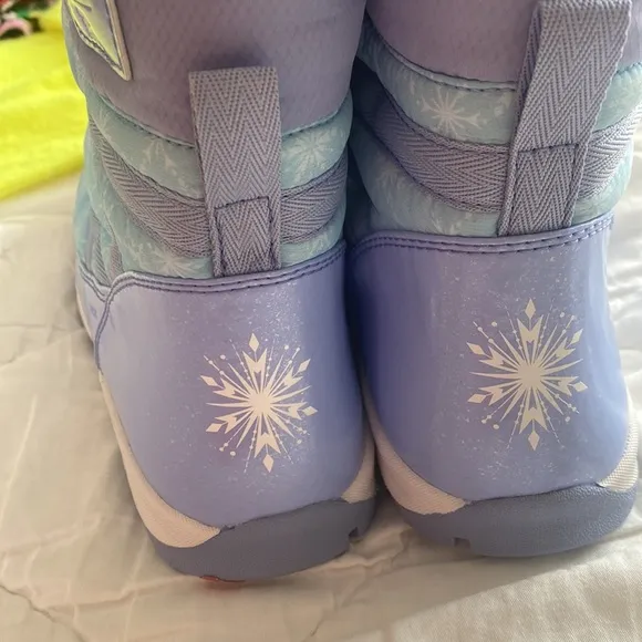 🆕 Sorel X Disney Frozen Elsa Whitney Short Lace Winter Boots