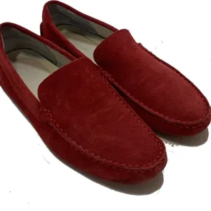 10 / Lacoste Red Suede Loafers for Men’s