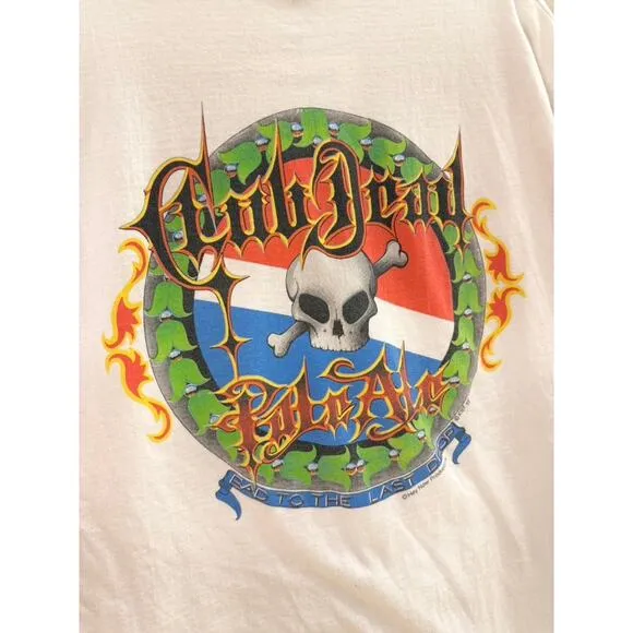 1993 Grateful Dead Pale Ale Fan Club 90s Vintage Tee Shirt Jerry Garcia Beer