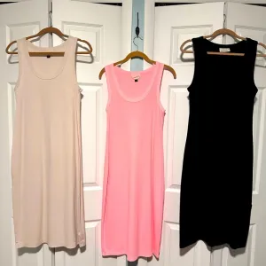 3 TANK DRESS BUNDLEUniversal Thread Rib-Knit MidiNWOT Sz LgNever Worn