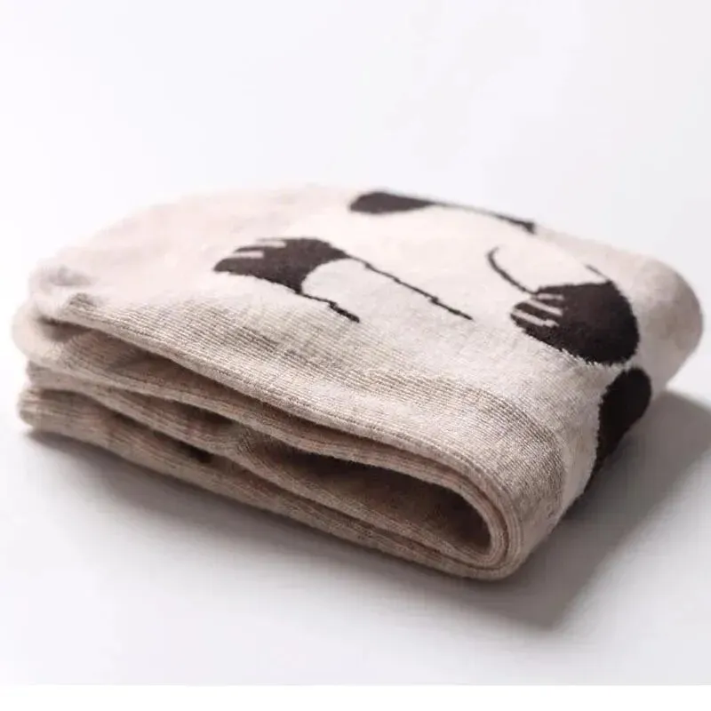 5 Pairs Set Women's Cute Cat Cartoon Ankle Socks