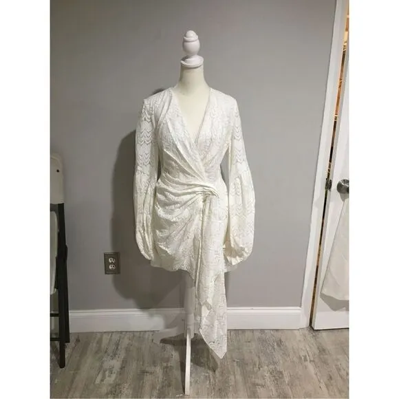 ACLER HANLEY LACE Wrap Dress Size 10 NWT