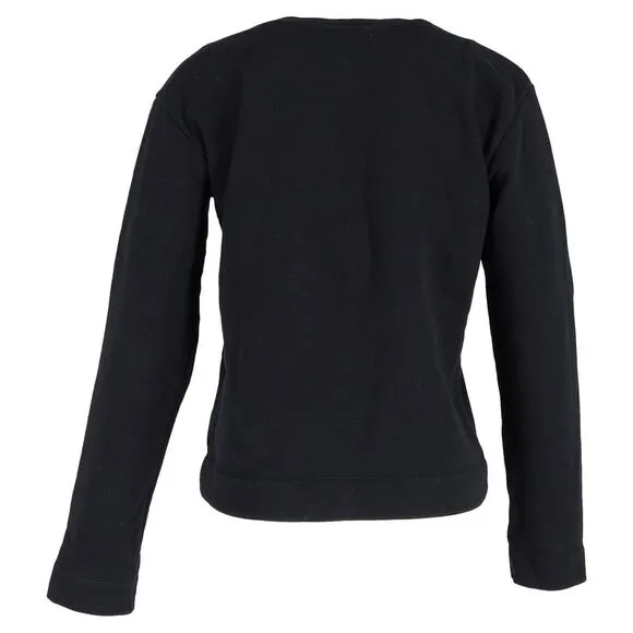 Acne Studios Oslavi Sweater in Black Cotton
