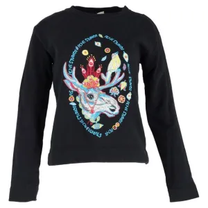 Acne Studios Oslavi Sweater in Black Cotton