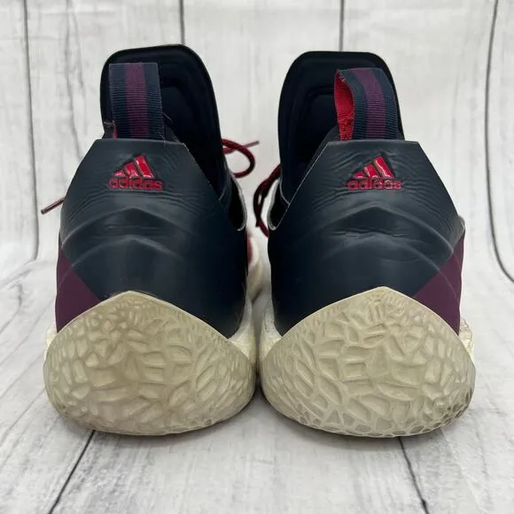 ADIDAS (13.5) 2018 Red Harden Volume 2 Ignite Basketball Sneakers Shoes AH2124