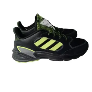 adidas 90s Valasion Shoes Men''s Size 8.5 Sneakers Black Hi-Res Yellow' EG5639