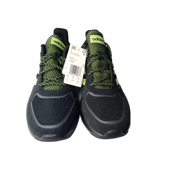 adidas 90s Valasion Shoes Men''s Size 8.5 Sneakers Black Hi-Res Yellow' EG5639