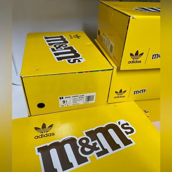 Adidas Adidas Originals Forum Low 84 x M&amp;M's Men's Shoes SZ 11.5 NEW WITH  BOX