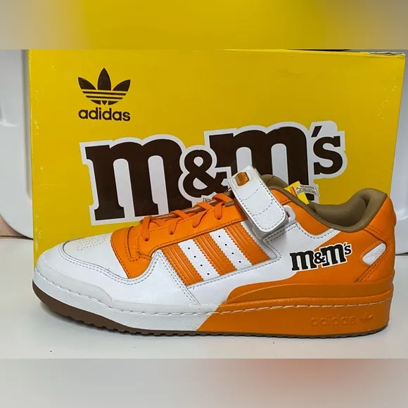 Adidas Adidas Originals Forum Low 84 x M&amp;M's Men's Shoes SZ 11.5 NEW WITH  BOX
