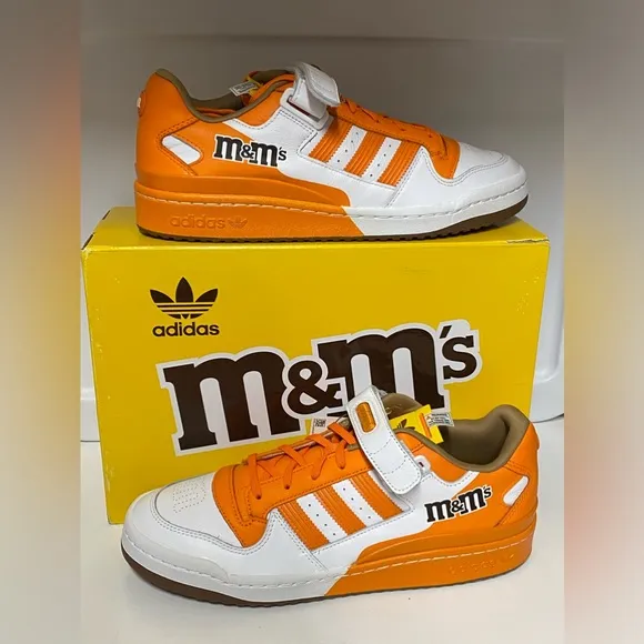 Adidas Adidas Originals Forum Low 84 x M&amp;M's Men's Shoes SZ 11.5 NEW WITH  BOX