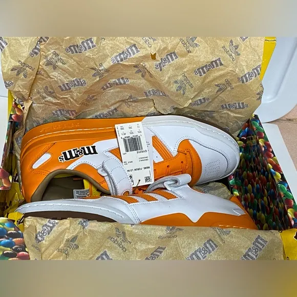 Adidas Adidas Originals Forum Low 84 x M&amp;M's Men's Shoes SZ 11.5 NEW WITH  BOX