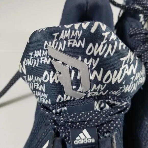 Adidas Blue White Never Follow Damian Lillard I Am My Own Fan Sneakers Shoes   6