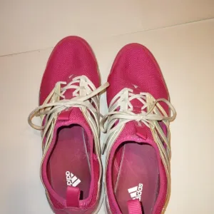 Adidas Climacool Men's size 11 pink and white running shoes, sneakers