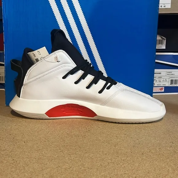 Adidas Crazy 1 ADV Kobe shoes sneakers new AQ0320 white black Mens Size 11