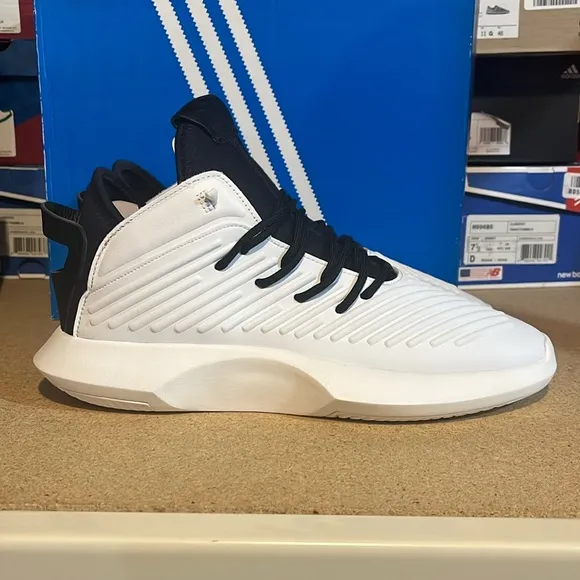 Adidas Crazy 1 ADV Kobe shoes sneakers new AQ0320 white black Mens Size 11