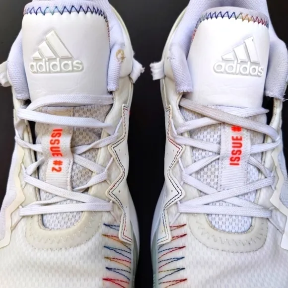 Adidas DON Issue 2 GCA White Sneakers Men's Shoes Size 10