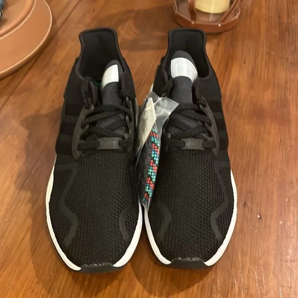 Adidas EQT Cushion ADV shoes sneakers new CQ2377 black white Mens sizes