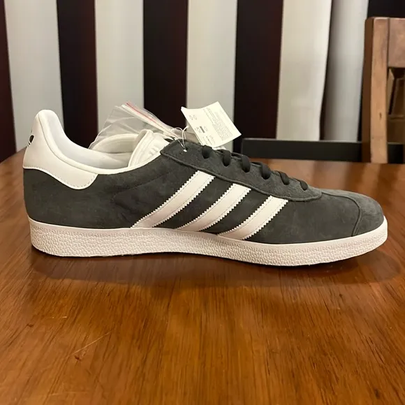Adidas Gazelle shoes sneakers BB5480 new grey Mens Size 13