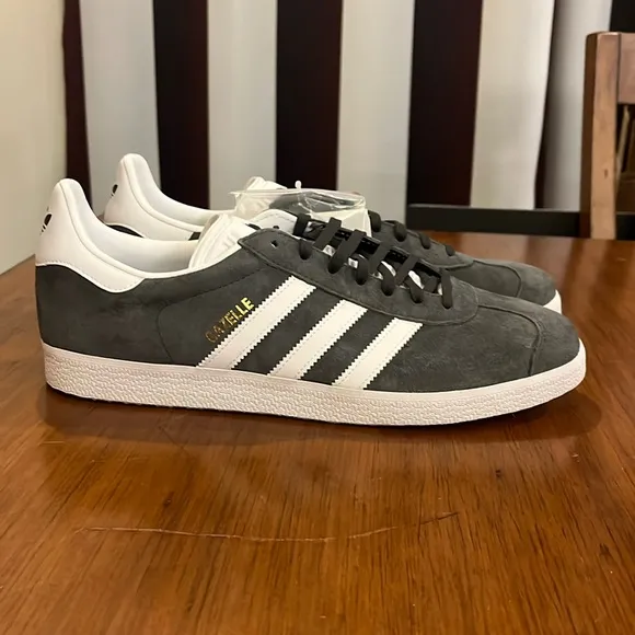 Adidas Gazelle shoes sneakers BB5480 new grey Mens Size 13