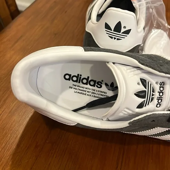 Adidas Gazelle shoes sneakers BB5480 new grey Mens Size 13
