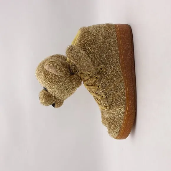 Adidas Jeremy Scott Gold Bear Shoes Men's 7.5 Women's 8.5 Sneakers G96188