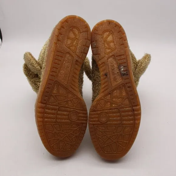 Adidas Jeremy Scott Gold Bear Shoes Men's 7.5 Women's 8.5 Sneakers G96188