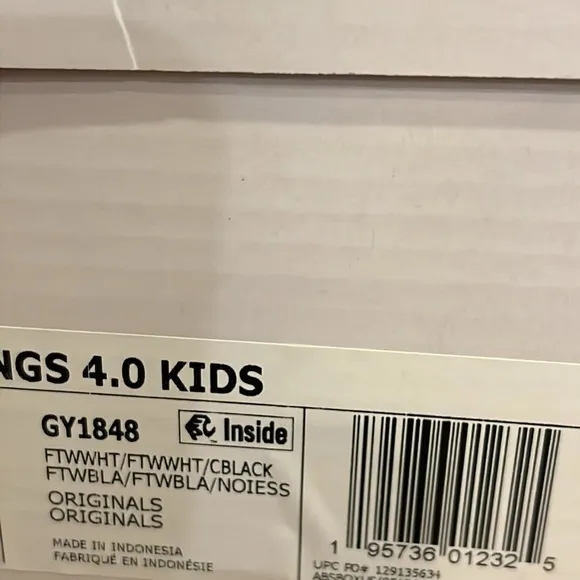 Adidas JS Wings 4.0 Jeremy Scott Kids Shoes Sneakers Toddlers Boys Girls Size 9