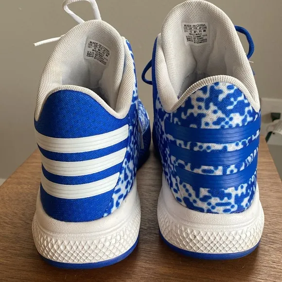 Adidas Light Em Up 2 Blue Basketball Bounce Shoes Sneakers, Men’s 13.5