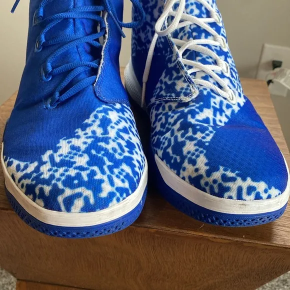 Adidas Light Em Up 2 Blue Basketball Bounce Shoes Sneakers, Men’s 13.5