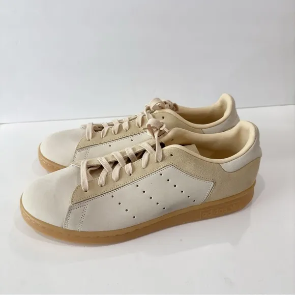 Adidas Men's Stan Smith 'Wonder White Gum Sneakers Shoes