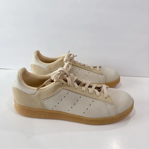Adidas Men's Stan Smith 'Wonder White Gum Sneakers Shoes