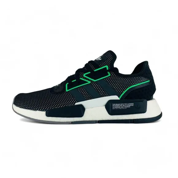 adidas NMD_G1 Black Green Sneakers, New Men's Shoes IE4559