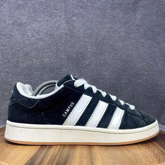 Adidas Originals Campus 00s Mens 10 Shoes Sneakers Core Black Cloud White HQ8708