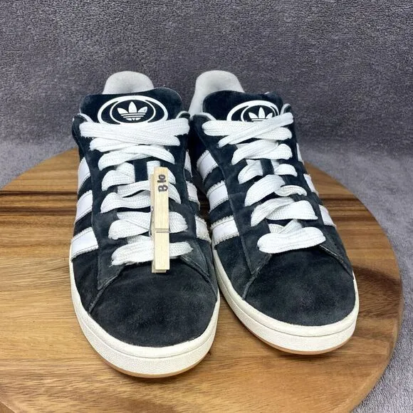 Adidas Originals Campus 00s Mens 10 Shoes Sneakers Core Black Cloud White HQ8708