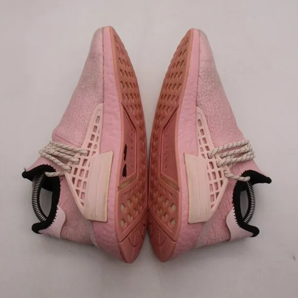 Adidas Pharrell NMD Hu Pink GY0088 Men's 6.5 Women's 8 Sneakers Shoes