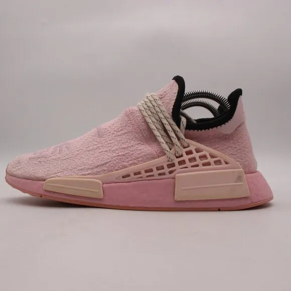 Adidas Pharrell NMD Hu Pink GY0088 Men's 6.5 Women's 8 Sneakers Shoes