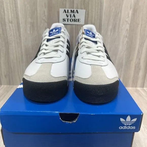 Adidas Samoa Originals Shoes Sneakers Cloud White Core Black 675033 Men’s Sz 10