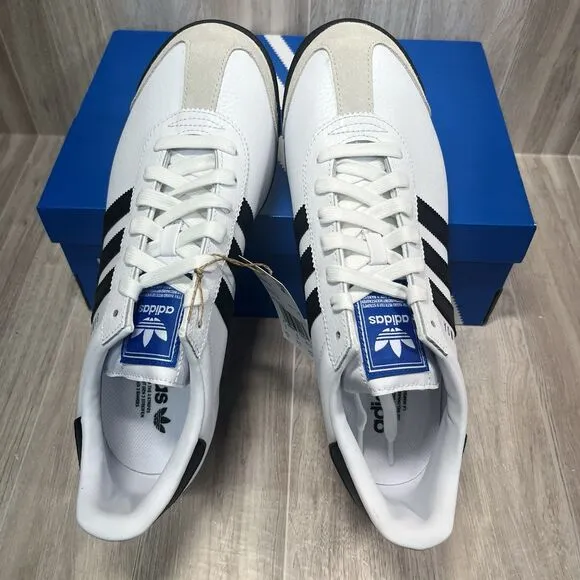 Adidas Samoa Originals Shoes Sneakers Cloud White Core Black 675033 Men’s Sz 10