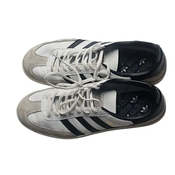 adidas Spezial HandBall White Shoes Gold SPZL Sneakers Retro Trainers Men's  11