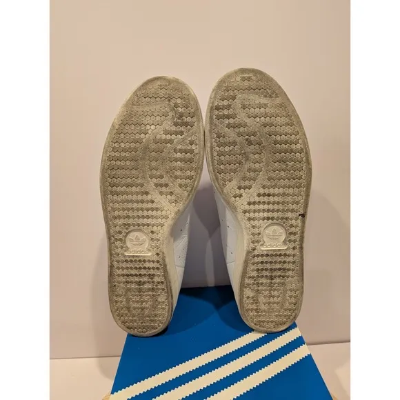 adidas Stan Smith White Green Shoes Sneakers Mens Size 13
