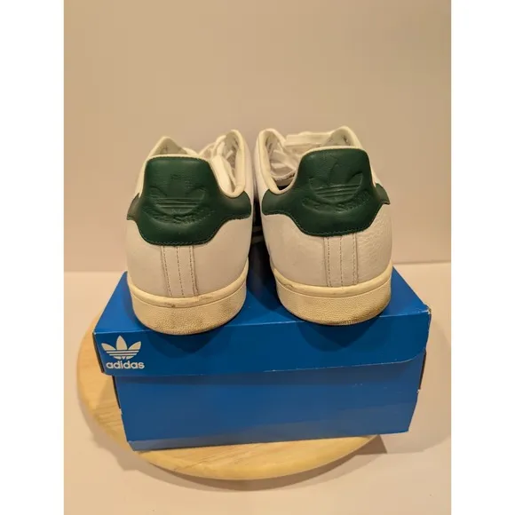 adidas Stan Smith White Green Shoes Sneakers Mens Size 13