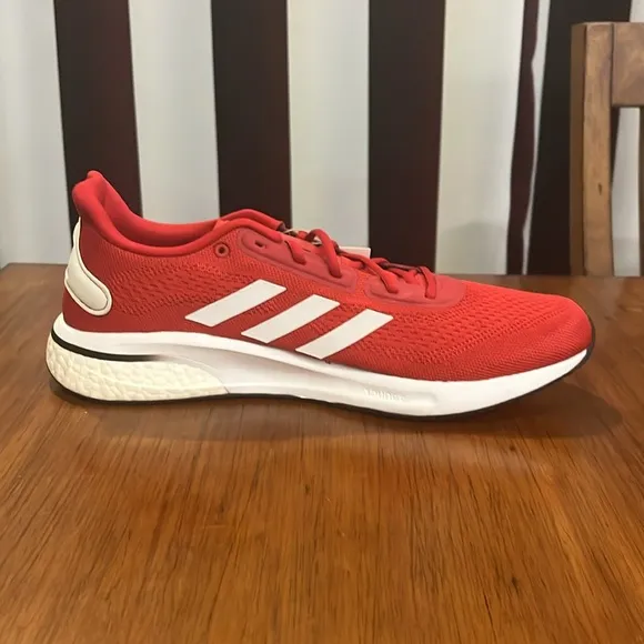 Adidas Supernova Nebraska Cornhuskers shoes sneakers new red HO1296 Mens Size 14