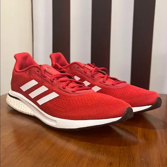 Adidas Supernova Nebraska Cornhuskers shoes sneakers new red HO1296 Mens Size 14