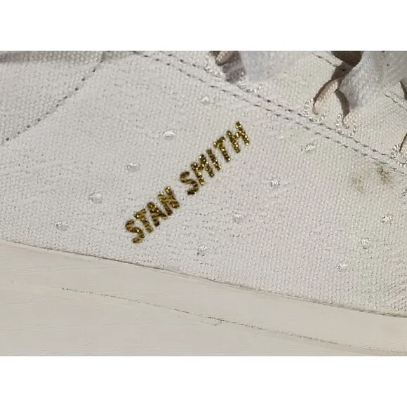 Adidas Superstar Shoes Bonega Women's Size 9 White Sneakers