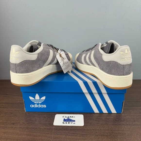 Adidas Superstar XLG Trace Gray Shoes Sneakers IG2125 Woman’s Sz